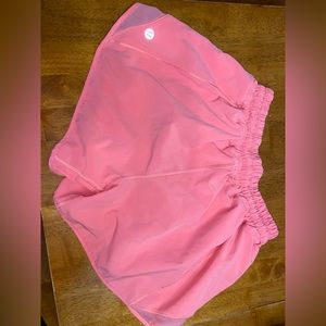 Raspberry Cream Lululemon Hottie Hot Shorts